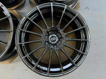 中古ホイール４本セット　エンケイENKEI RS05　18×8J+48 PCD114.3　 日本製_画像4