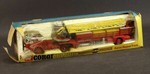 I11103 CORGI MAJOR AMERICAN LAFRANCE Aerial Rescue Truck コーギー No.1143 アメリカン ラフランス はしご付き消防車