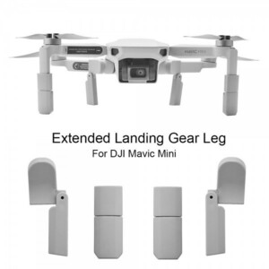 送料無料/DJI Mavic mini/マビックミニ 対応/延長スタンド/ランディング ギア スキッド/グレイ/折りたたみ式/衝撃保護/離着転倒防止