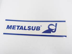 新品 MetalSub メタルサブ ステッカー サイズ:35.5cmｘ10cm スキューバダイビング用品 [S1-41288]
