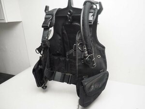 USED TUSA ツサ Tj-01 BCジャケット サイズ:L 動作確認済 専用中圧ホース付き スキューバダイビング用品 [N56074]