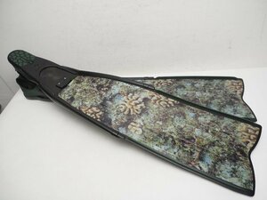 在庫処分 SPORASUB スポラサブ CAMU FIN ロングフィン サイズ39/40 24-24.5cm OMER オマー スキューバダイビング用品 [3F56093]