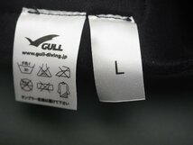 USED GULL ガル フードベスト 3mm レディース 平置きサイズ:胸囲39cm 腹囲37cm ランク:AA ダイビング用品[3F-56086]_画像2