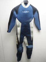 USED WorldDive ワールドダイブ ウェットスーツ 5mm メンズ 166cm/63kg 平置きサイズ:胸囲45cm腹囲37cm尻囲44cm ダイビング用品[3F-56061]_画像1