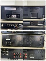 Pioneer カセットテープディスク CT-980 / チューナー F-780 / equalizer SG-9 / ステレオアンプ A-980 通電のみ確認済　ジャンク扱い_画像9
