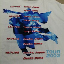 C11 バンドTシャツ　ポールマッカートニー　白　ヴィンテージ　PAUL McCARTNEY driving japan tour 2002_画像8