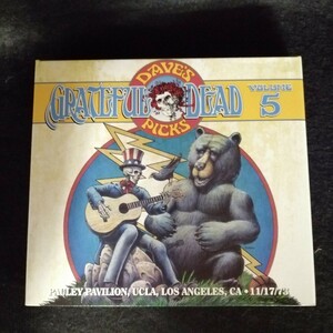 C11 中古CD　グレイトフルデッド　GRATEFUL DEAD daves picks volume5 pauley pavilion ucla los angeles ca 11/17/73 3枚組　R2 53295