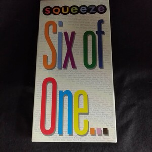 C11 中古CD　スクイーズ　SQUEEZE six of one... 輸入盤　6枚組ボックス　ブックレット付き　シリアルナンバー入り　1997年リマスター