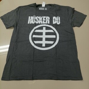 C11 バンドTシャツ　ハスカードゥ　グレー　HUSKER DU シュガー　ボブモールド　sst