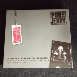 C11 中古CD ジェリーガルシア Jerry Garcia Band Pure Jerry: Lunt-Fontanne, New York City, October 31, 1987　