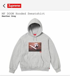 Supreme MF DOOM Hooded Sweatshirt シュプリームパーカー Heather Grey M 完売品