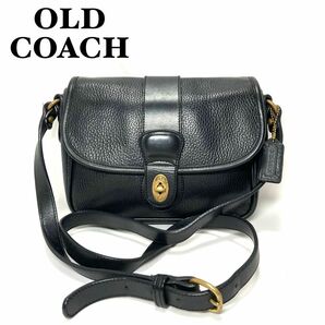 【美品】COACH オールドコーチ　ショルダーバッグ ターンロック　4224