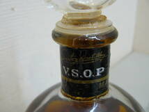 28021●SUNTORY　Brandy　VSOP　ブランデー　40％　720ml　VP-N1　特性ブランデーグラス付　古酒　未開栓　※液漏れ難あり　_画像6