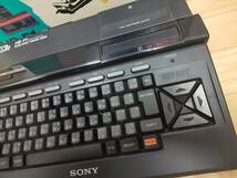 50971◆ジャンク 通電確認 SONY ソニー HITBIT MSX2 HB-F1 RAM64K/VRAM128K カセットおまけ_画像5