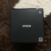 美品 EPSON（エプソン）レシートプリンタ TM-m30(USB・LAN・Bluetooth/80mm)テスト済み 中古品（1台）スマホ接続/業務用 飲食店 店舗用品_画像4