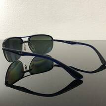 未使用 Ray-Ban（レイバン）RB4275CH 629/5L CHROMANCE クレマンス ティアドロップ アビエイターサングラス（6315-140 ）NAVY/イタリア製_画像8