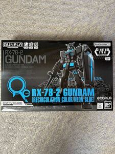 限定発売 ガンダム リサーキュレーションカラー ネオンブルー ENTRY GRADE 1/144 RX-78-2 GUNDAM イナズマロック フェス