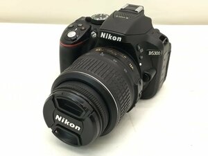 Nikon D5300/Nikon AF-S DX NIKKOR 18‐55mm 1:3.5-5.6G VR デジタル一眼レフカメラ 動作確認済み 中古【UW110027】