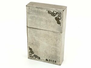 ■Zippo 1933 REPLICA FIRST RELEASE/1933 レプリカ ファーストリリース 火花あり シルバー ライター 中古【UW110069】