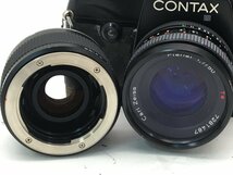 CONTAX コンタックス 137 MA QUARTZ/Carl Zeiss Planar 1.7/50 一眼レフカメラ ジャンク 中古【UW110269】_画像2