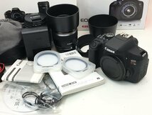 Canon EOS Kiss X8i/EFS 18-55mm IS STM デジタル一眼レフカメラ レンズ/付属品付き ジャンク 中古【UW110449】_画像1