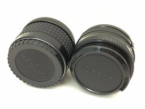 CANON LENS FD 50ｍｍ 1:1.8 / TELEPLUS MC7 一眼レフカメラ用 レンズ まとめ ジャンク 中古【UW110586】