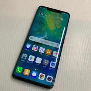 r【安心補償】【SIMフリー】Huawei Mate20 Pro　1124-318