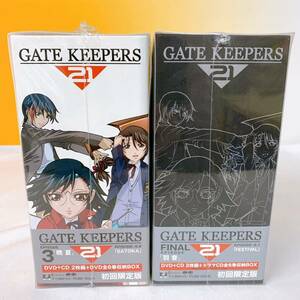 F4-T11/21 ゲートキーパーズ　GATE KEEPERS 21 2箱セット　初回限定版　DVD ストラップ&地球防衛免許証付　　