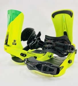 FLUX フラックス ビンディング XF　 XSサイズ　YELLOW　 正規 新品　ジブ・グラトリ・パーク・カービング