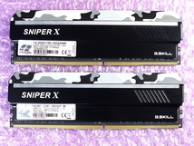 G.Skill Sniper X DDR4 メモリ DDR4-3600Mhz 8GB×2枚 16GB_画像2