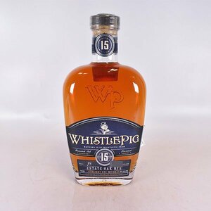 ★ホイッスル ピッグ 15年 エステート オーク ライ 700ml 46% カナディアン ライ ウイスキー WHISTLE PIG K190664