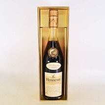 ★ヘネシー VSOP スリムボトル クリアボトル ＊箱付 700ml 40% コニャック HENNESSY K190286_画像8