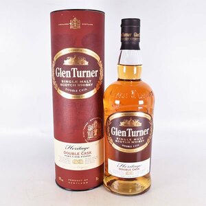 ★グレン ターナー ヘリテージ ダブルカスク ポートカスク フィニッシュ ＊箱付 700ml 40% ハイランド GLEN TURNER L030342