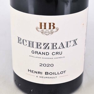 1円～★アンリ ボワイヨ エシェゾー 2020年 赤 750ml 14% ブルゴーニュ HENRI BOILLOT K260357