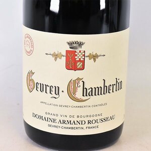 1円～★ドメーヌ アルマン ルソー ジュヴレ シャンベルタン 2020年 赤 750ml 14% ARMAND ROUSSEAU L030675