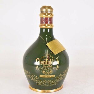 1円～★グレンフィディック 18年 ピュアモルト 緑 陶器ボトル ※ 750ml/1,003g 43% ハイランド Glenfiddich L030503