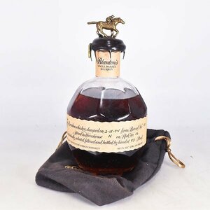 1円～★ブラントン シングルバレル 1994年 ＊巾着袋付 ※ 750ml 46.5% バーボン SWSC Blanton's L030686