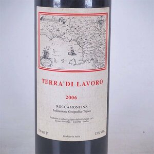 ★ガラルディ テッラ ディ ラヴォーロ 2006年 赤 750ml 13% イタリア Galardi Terra di Lavoro L030003