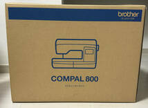【新品未使用】 brother COMPAL800 コンピューターミシン ブラザー コンパル800 【送料無料・おまけ付き】_画像1