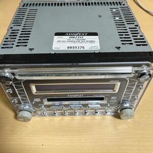 カーステレオ ADDZEST DMZ355 0087114 MD 簡易動作確認済み 中古現状品