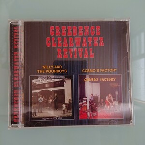 【Rock名盤 2on1】C.C.R(Creedence Clearwater Revival)／Willy and the Poor Boys (1969)とCosmo’s Factory(1970)を一枚に収録