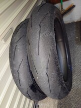 PIRELLI DIABLO SUPERCORSA V3 SC1 ピレリ スーパーコルサ 中古 110/70/17 140/70/17 CBR250RR R25 ニンジャなど _画像2