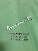 PEPERMINT TOKYO ／ペパーミント東京／原宿　半袖Tシャツ／ペパーミントグリーン／未使用／ロックンロール／50sロカビリー_画像3