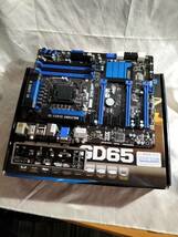 ★MSI Z77A-GD65 LGA1155 Ｚ77 ATX●マザーボード_画像1