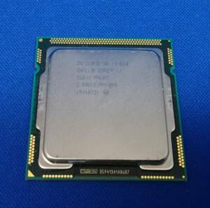 CPU INTEL Core i7 860 2.8GHz/TB:3.46GHz/LGA1156/4C/8T/8M/95W/第１世代 SLBJJ