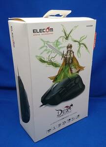 ELECOM(エレコム) M-DUX30BK ハードウェアマクロ搭載MMOゲーミングマウス ジャンク