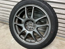 ワークエモーション CR kai スタッドレス ナンカン ESSN-1 バリ溝 215/45R17 100 5H レガシィ プリウス等_画像9