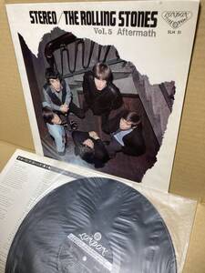 SLH-51 NM！美盤LP！ローリング・ストーンズ Rolling Stones Vol. 5 Aftermath 余波 KING ペラジャケ MOTHER'S LITTLE HELPER 1966 JAPAN