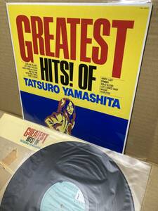 1ST PRESS！MAT:113/115！美盤LP！山下達郎 Greatest Hits! Of Tatsuro Yamashita Air RAL-8803 アナログ盤レコード RIDE ON TIME JAPAN NM