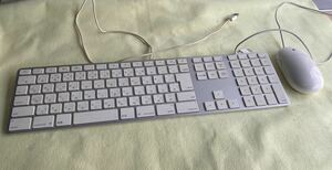 中古　　純正品　Mac　USB接続Keyboard　Model No.A1243　マウス付き